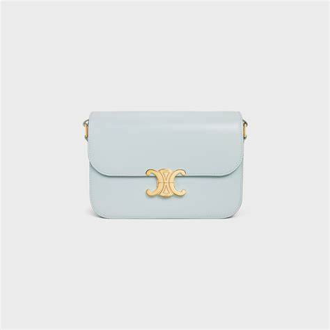 blue celine triomphe|Celine.